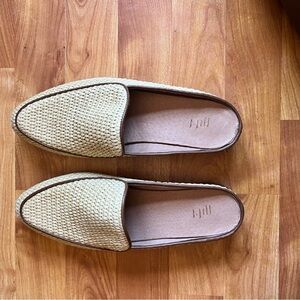 J. Jill Women’s Ariel Loafer Mules Rattan brown trim spring/summer